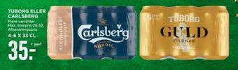 MENY Tuborg eller carlsberg tilbud