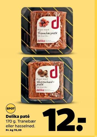 Netto Delika paté tilbud