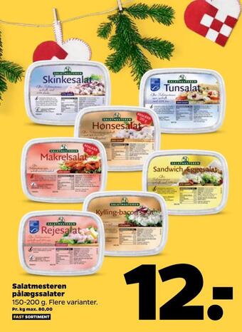 Netto Salatmesteren pålægssalater tilbud