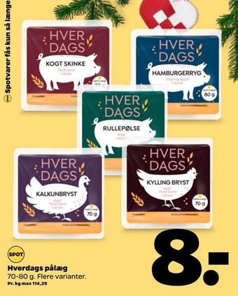 Netto Hverdags pålæg tilbud