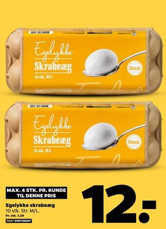 Netto Egelykke skrabeæg tilbud