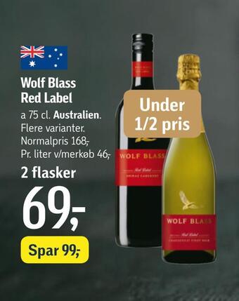 Wolf blass red label