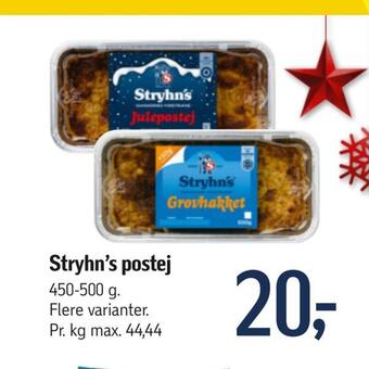 Føtex Stryhn's postej tilbud