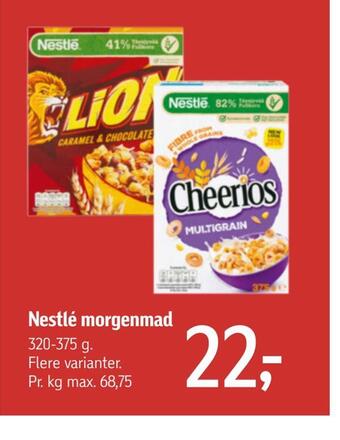 Nestlé morgenmad