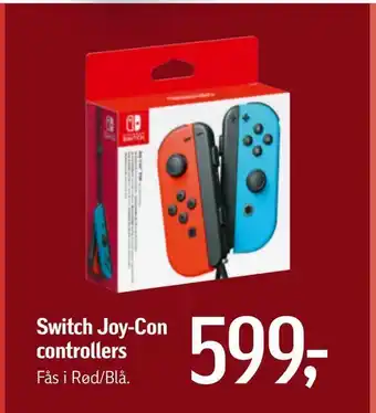 Føtex Switch joy-con controllers tilbud