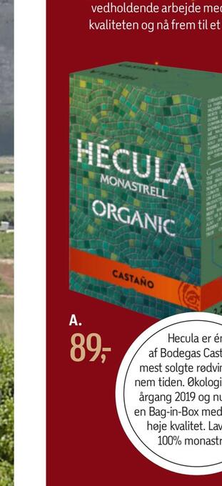 Føtex Hecula organic bag-in-box tilbud