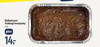 Føtex Delikatessen friskbagt leverpostej tilbud