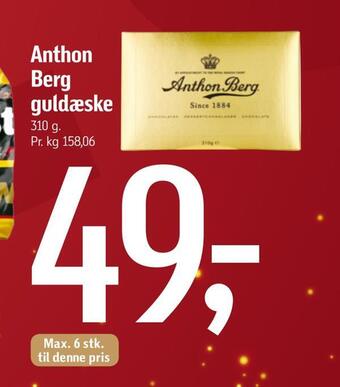 Føtex Anthon berg guldæske tilbud