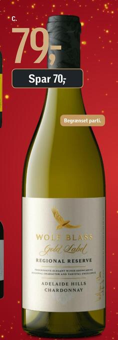 Føtex Wolf blass gold label chardonnay tilbud