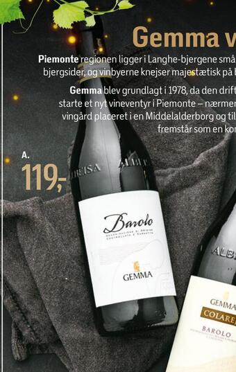 Føtex Gemma barolo tilbud