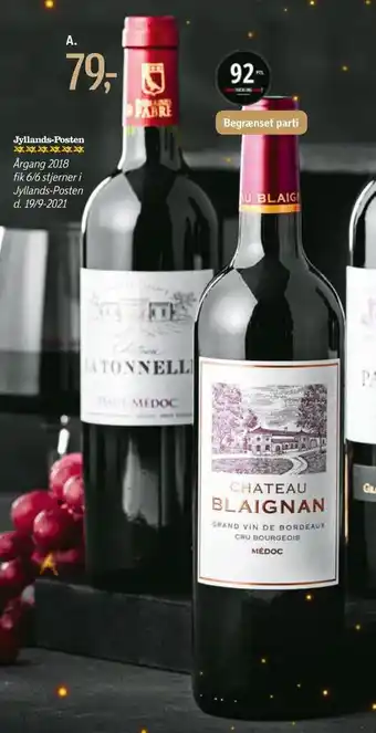 Føtex Château la tonelle eller château blaignan tilbud