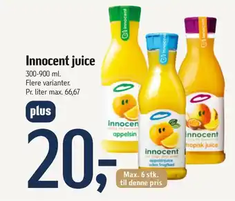 Føtex Innocent juice tilbud