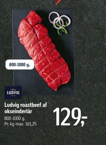 Føtex Ludvig roastbeef af okseinderlår tilbud