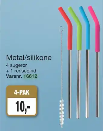 Harald Nyborg Metal/silikone tilbud