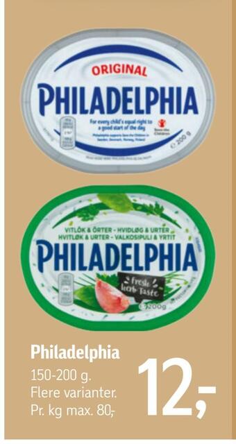 Føtex Philadelphia tilbud