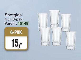 Harald Nyborg Shotglas tilbud