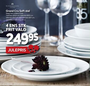 Din Isenkræmmer Grand cru tallerken tilbud