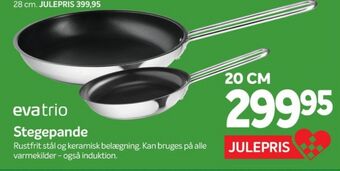 Din Isenkræmmer Eva trio stegepande tilbud