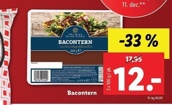 Lidl Bacontern tilbud