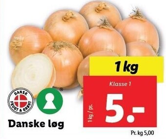 Lidl Danske løg tilbud