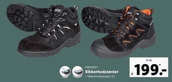 Lidl Sikkerhedsstøvler tilbud