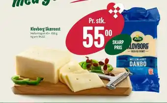 Min Købmand Klovborg skæreost tilbud