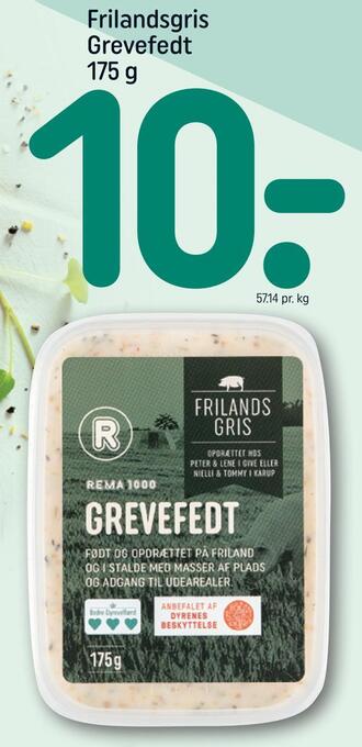 REMA 1000 Frilandsgris grevefedt tilbud