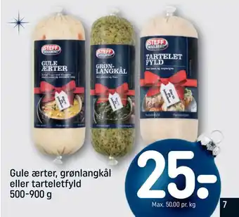 REMA 1000 Gule ærter, grønlangkål eller tarteletfyld tilbud