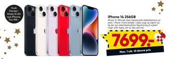 Bilka Iphone 14 256gb tilbud