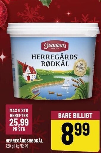 Løvbjerg Herregårdsrødkål tilbud