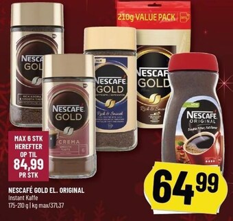 Løvbjerg Nescafé gold el. original tilbud