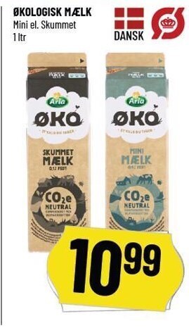 Løvbjerg Økologisk mælk tilbud