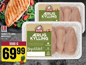Løvbjerg Dansk kyllingebrystfilet tilbud