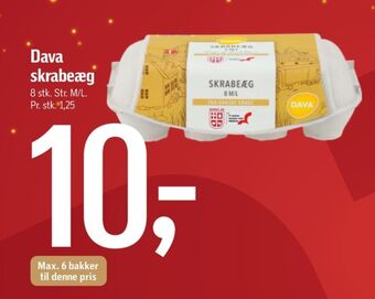 Føtex Dava foods æg tilbud