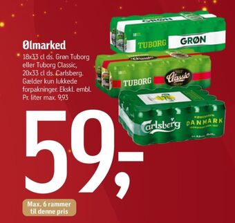 Føtex Grøn øl tilbud