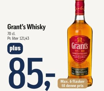 Føtex Grants whisky tilbud