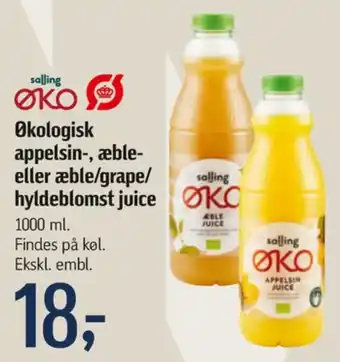 Føtex Salling øko multifrugtjuice tilbud