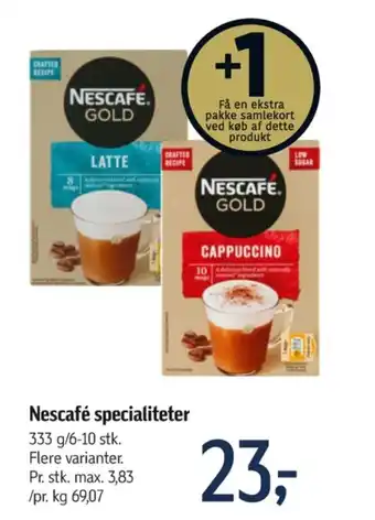Føtex Nescafe kaffedrikspulver tilbud