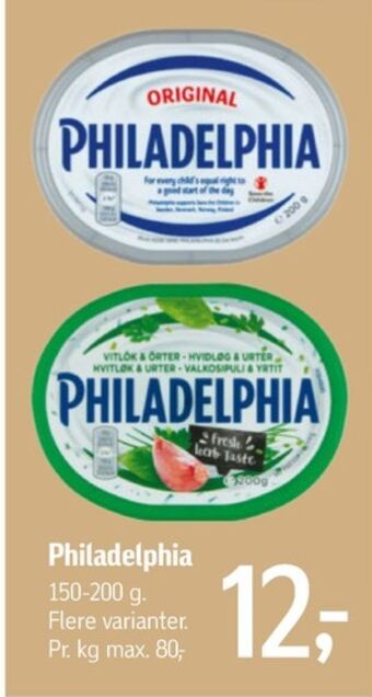 Philadelphia flødeost hvidløg & urter