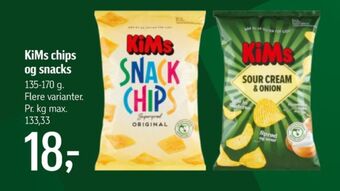 Føtex Kims chips tilbud