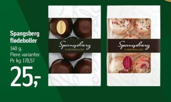 Føtex Spangsberg flødeboller hindbær & lakrids tilbud