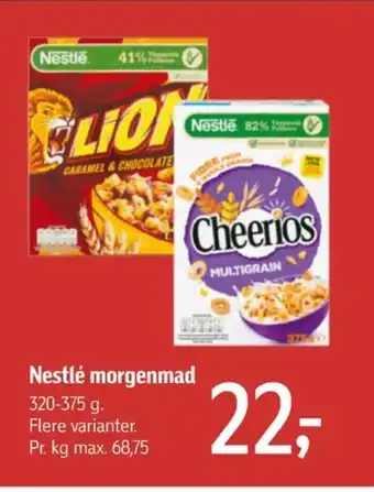 Føtex Lion morgenmadsprodukt tilbud