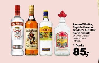 Kvickly Smirnoff vodka tilbud
