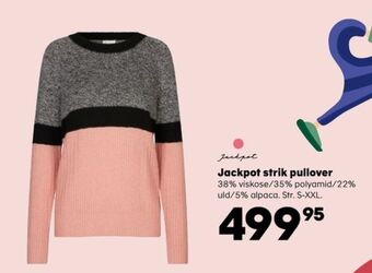 Kvickly Jackpot pullover tilbud