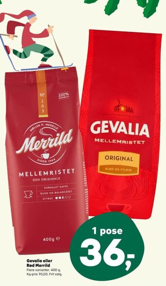 SuperBrugsen Original kaffe formalet tilbud