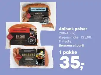 SuperBrugsen Aalbæk specialiteter pølser tilbud