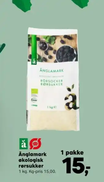 SuperBrugsen Änglamark rørsukker tilbud