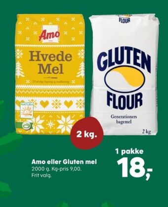 SuperBrugsen Amo hvedemel tilbud