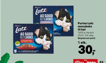 SuperBrugsen Latz kattefoder tilbud