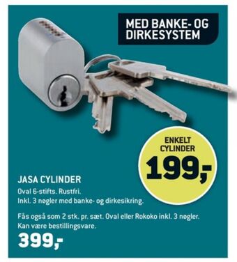 XL-BYG Jasa cylinder tilbud